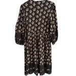 Boden Eyelet Lace Panel Dress Black Bouquet Size 10 Photo 12
