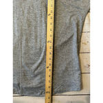 Isaac Mizrahi  Live! Grey Athletic Stripe Sweater Cardigan Oversized XXS Photo 4