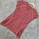 Athleta Women’s Pop Space Dye Tee Shortsleeve in Watermelon Space Dye Size S Photo 0