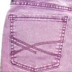Aeropostale  high waisted shorts size 4 lilac distressed denim 5 pocket Photo 7