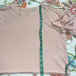 Arizona Jeans Arizona Jean Co large cropped pink withered rose long sleeve ruffle shoulder nwt Photo 5