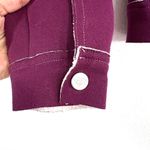 The North Face Womens Medium A5 Series Kanten Sherpa Shearling Bomber Jacket Photo 5