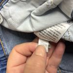 Wild Fable  Super High Rise Cuffed Cotton Blend Shorts Embroidered Flowers Sz 22 Photo 9