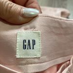 Gap Pink Drapey Trouser Pleated Pants Lt pink Womens size 8 Belt loops Tapered Photo 9