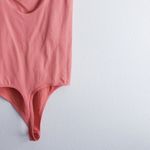 Free People Clean Lines Mid V-Neck Bodysuit Photo 7