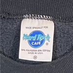 Hard Rock Cafe Vintage  Black Las Vegas Crewneck Sweatshirt Medium Photo 8