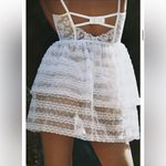 For Love & Lemons Love Story Slip Dress in White size XS NEW $159 VS Bride Photo 9