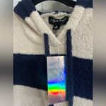 Say What? Say What Striped Hooded Sweater dress Photo 2