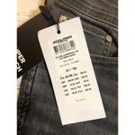 JACK  & Jones Gray Denim Jeans 31 inch waist Super Stretch Skinny Liam Photo 3