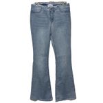 Vanilla Star Jeans Vanilla Star 5 Jeans Womens Blue Flared Leg Stretch Low Rise Denim Pants Sz 27 Photo 2