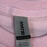 Gildan You Are Magic Sunglasses Flower X-Large Womens Pink T-Shirt with Butterflies Photo 3