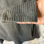 Soft Surroundings  Gray Cowl Neck Knit  Hoodie with Pockets Size Small Photo 8