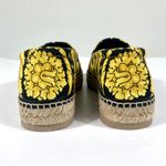 Versace NWB Barocco Print Espadrille 37.5EU in Nero Photo 8