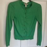 Banana Republic XS Green Cardigan Photo 0