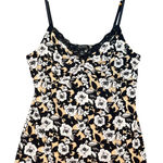 White House | Black Market Floral Lace Trim Camisole Tank Top XL Photo 0
