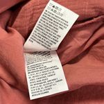 American Eagle America Eagle Cotton Smocked Bodice Gauze Ruffle Hem Mini Dress Pink Coral XL Photo 12