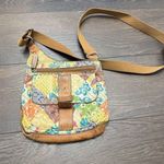 Fossil Multicolored Leather Crossbody Purse Photo 0