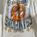 Graphic Baseball Tshirt White Size M Photo 1