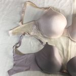Victoria's Secret Bin 20 Bundle Of 2 Victoria’s Secret Underwired Bras LtPink & Lt Purple Size 32D Photo 2