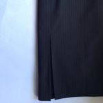 Ann Taylor  Navy Pinstripe Pencil Skirt Sz 4 Photo 1