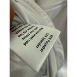 Playing 9 Maternity Tennis Dress Pickle Ball Size Large Solid White Active Photo 5