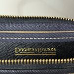 Dooney & Bourke  Monogram Canvas Leather Satchel Shoulder Bag Purse Tassel Logo Photo 6