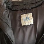 Super Cute Grey Fur Hooded Zip Up Vest Photo 7