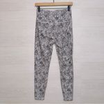 Balance Collection Women's Black White Monochrome Patterned High Rise Leggings Photo 6