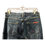 Guess Vintage Denim Maxi Skirt Women's Size 29 Western Boho Denim Blue Cotton Photo 6