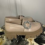 Alohas Anthropologie Trailblazer Platform Crystal Buckle Loafer Size 8.5 Photo 1