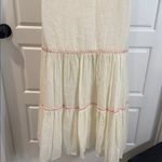 Carolina K Natalia Cotton Collared Shirt Dress Small White Photo 13