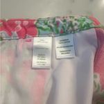 Lilly Pulitzer  Adie Shorts Southern Charm Pattern Size 4 Pink Green EUC Photo 4