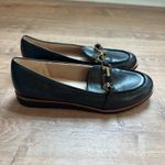 LIFESTRIDE | Black Loafers with Tortoise Chain Detail Size 8.5 Photo 4