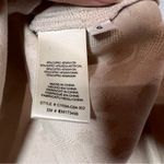 Cloth & Stone Anthropologie  Jacquard Blouse Tie Neck Beige Leopard Size Small Photo 7