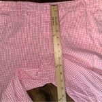 New York & Company Shorts Manhattan Chino Womens 10 Pink Gingham Plaid Bermuda Photo 5