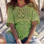 ZARA  Green Knit Oversized Swimsuit Cover up/ NWT
Top (Size XS-S) Photo 6
