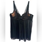 Adore Me NWT Babydoll Ella Lingerie Black Lace Chiffon Size 44DD Lingerie Photo 1