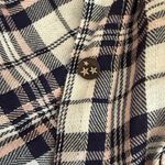 William Rast  Checkered Button Down Shirt - Navy and White Photo 7