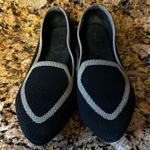 Birdies  “The‎ Blackbird” Black and Tan Pointed Flats sz 7.5 Photo 0