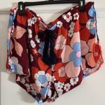 Aerie Retro Floral Pajama Sleep Loungewear Shorts XL Photo 0