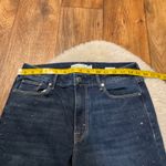 Rebecca Minkoff RM  Denim Jeans Size 10 Embellished Dark Wash Stretch Crystal Std Photo 4