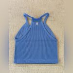 Free People Happiness Runs Crop Tank in Coastal Blue XS/S Photo 6