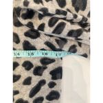 Magaschoni M Cashmere Longsleeve Lightweight Animal Print Sweater Sz Small Photo 6