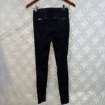 Rag and Bone Triple Zipper Moto Ankle Zip Jean in Metal Size 25 Photo 8