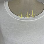 Current/Elliott Current Elliott The Ruffle Roadie Tee in Sugar Photo 5