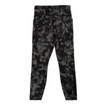 Athleta  Lighting Camo Leggings Medium Black Gray 7/8 Pockets Active Photo 3