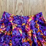 Label Noir Vintage Purple Floral Tropical Baggy Shorts Womens Medium Photo 2