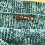 Zaful Off The Shoulder Cropped Sweater Photo 3