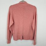 Athleta Modal Mock Neck Pullover Sweatshirt Pink Heathered Thumbholes Activewear Photo 5