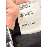 R13 D'arcy High-Waisted Distressed Wide Leg Cropped Jeans Everit Black Womens 28 Photo 4